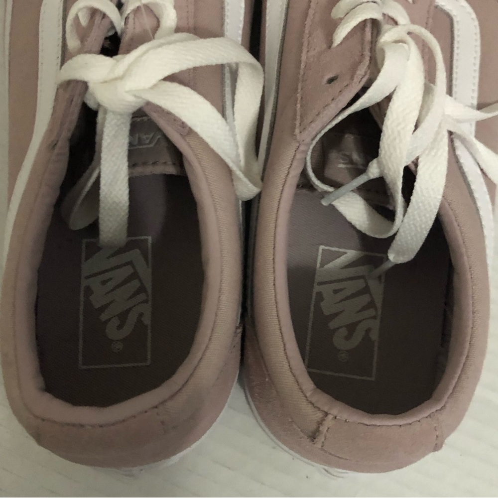 Vans Shoes Womens Size 10.5 Brand New Off The Wall Violet Ice Tie Casual Skater - Picture 7 of 10